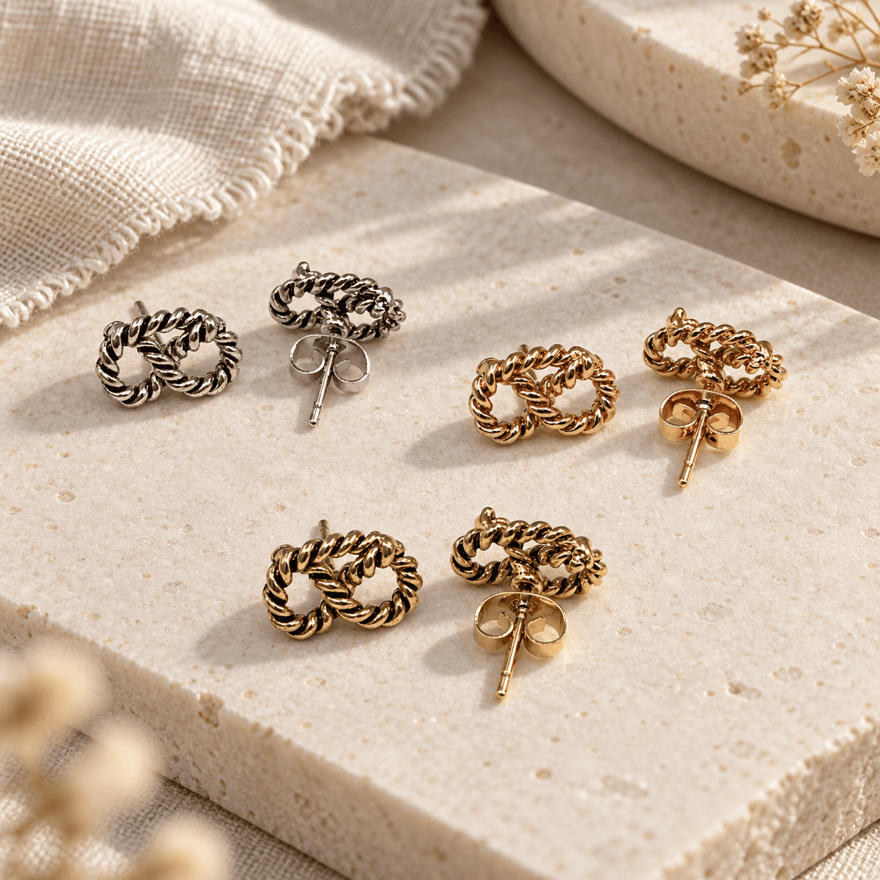 Pure Knot Earring